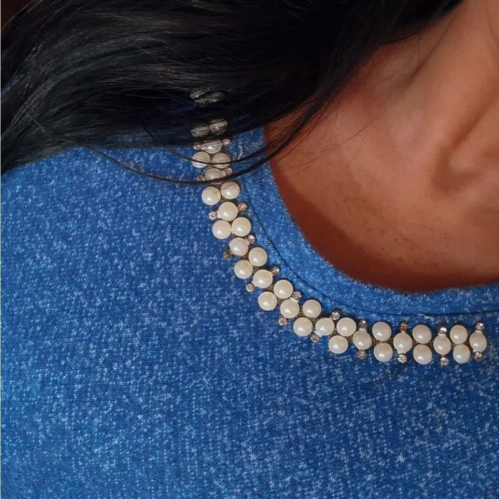 Coldwater Creek blue sweater